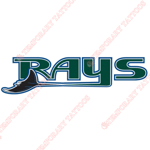 Tampa Bay Rays Customize Temporary Tattoos Stickers NO.1952